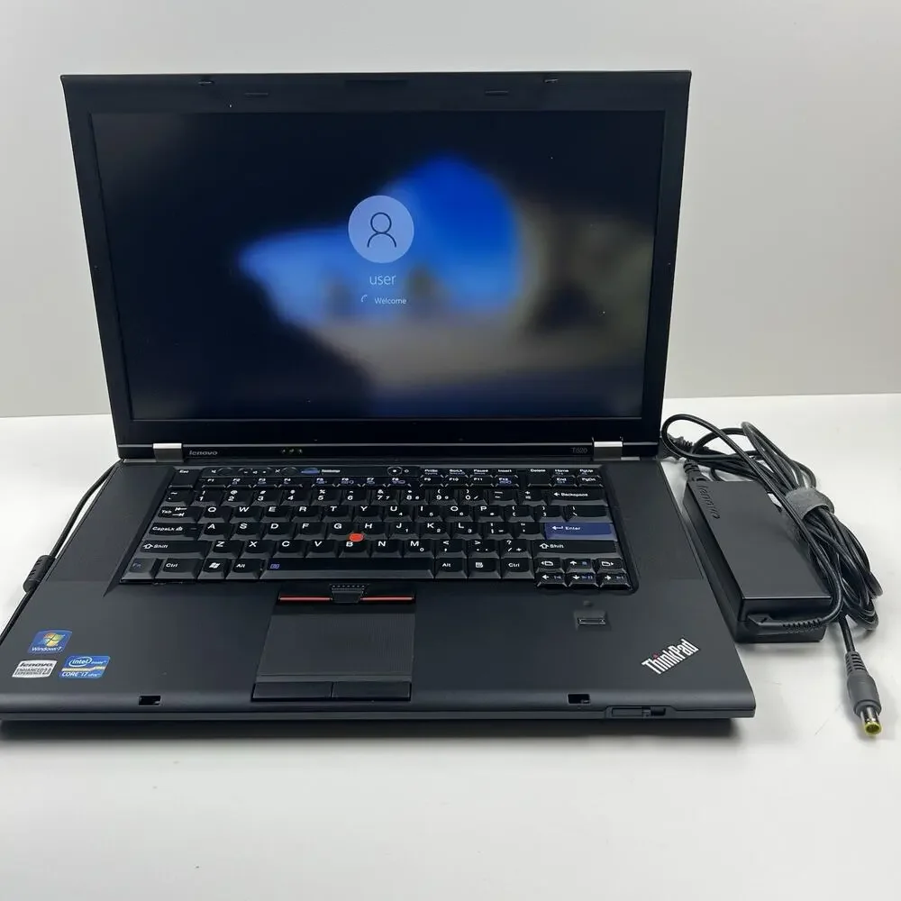 Lenovo ThinkPad T520 Intel i7-2640M 8GB 320GB HDD Win 10 w/ Charger|ELP73, READ